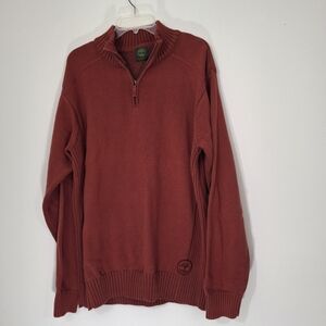 Timberland Men's Rist Zip-Up Sweater, Size XL